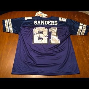 VINTAGE NWT - Deion Sanders Cowboys Replica Jersey XL